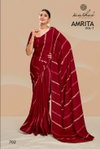 Amrita Vol 7 By Kashvi Dull Moss Printed Wholesale Daily Wear Sarees In India
